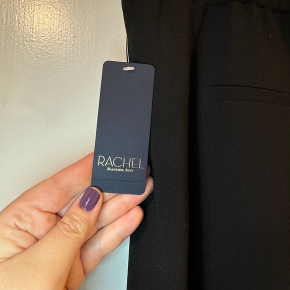 NWT Rachel Roy black trousers with side and back pockets - Picture 4 of 7